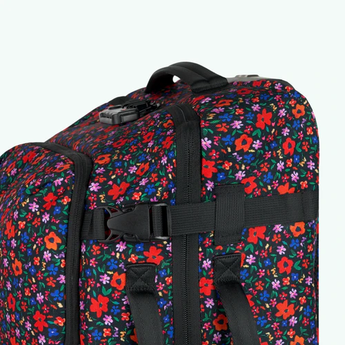 Valise souple 2 roues small Maupiti rouge