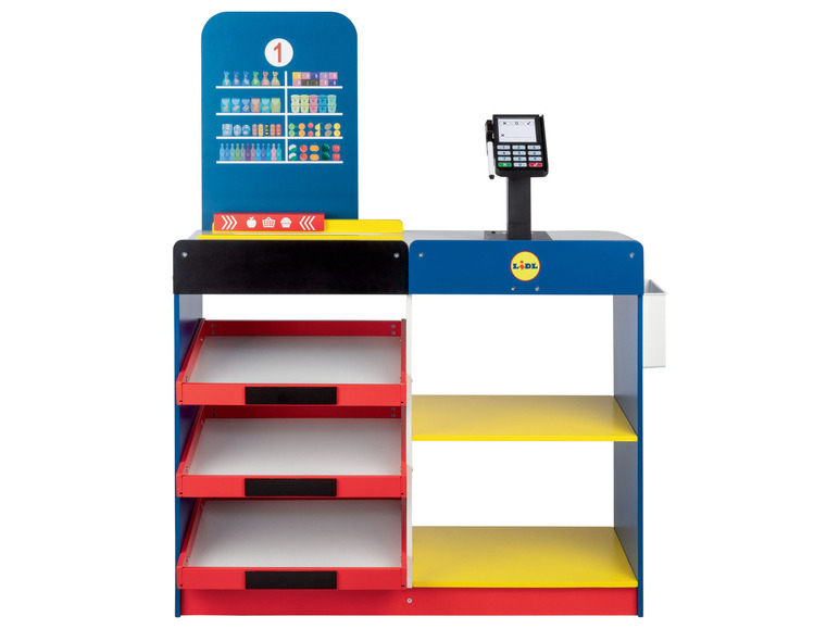 Houten Lidl supermarkt