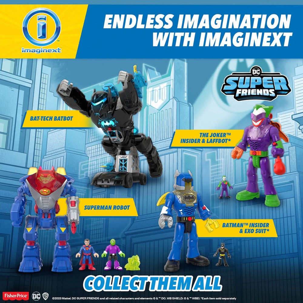 Imaginext DC Batman Insider & Exo Anzug