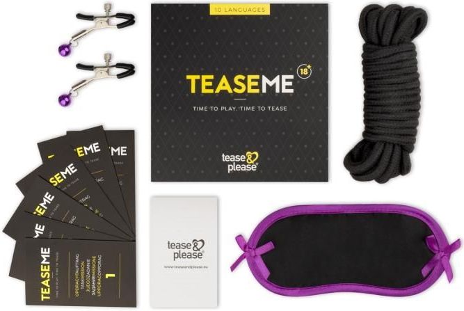 Tease & Please TEASEME - Geel - Erotisch Bordspel