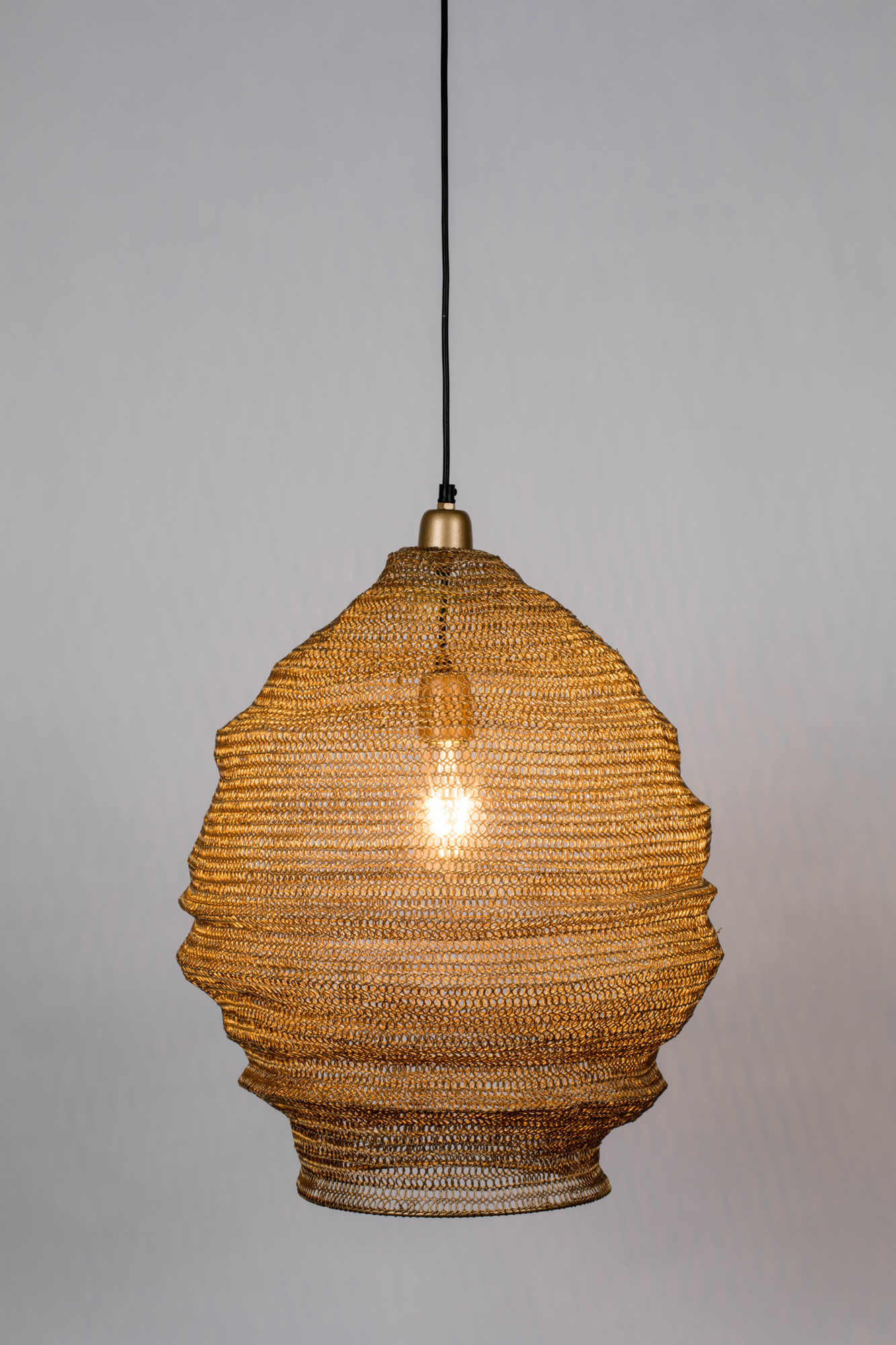 Hanglamp Lena goud L