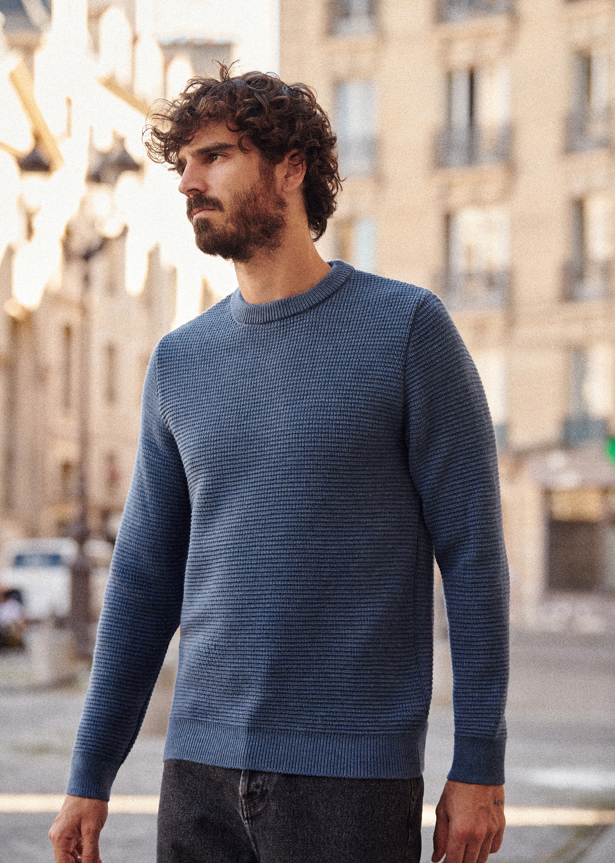 Pull Chuck - Bleu Ardoise - E-SHOP/MAILLE 5905515