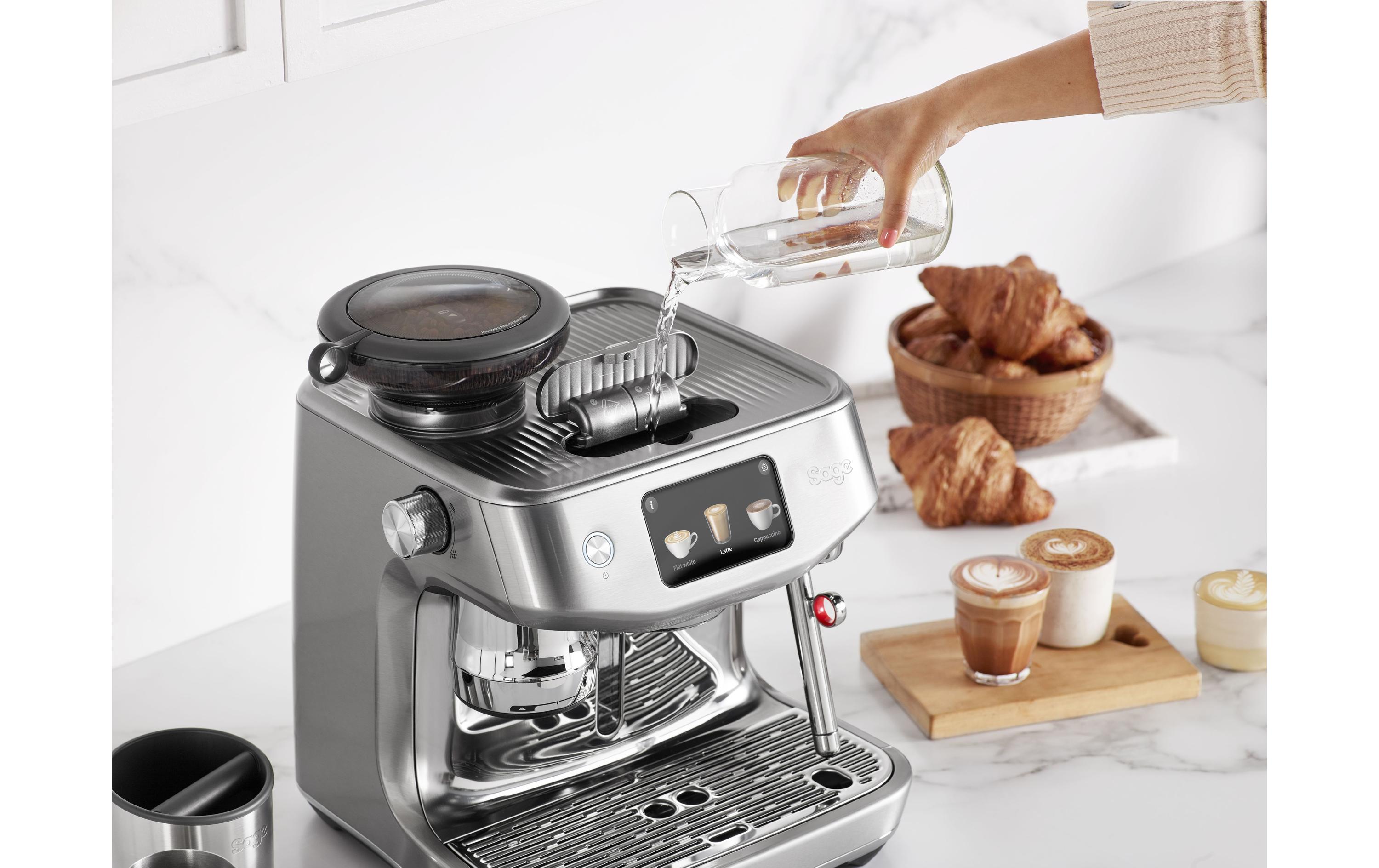 Siebträgermaschine Oracle Jet SES985 Silber<br>Espressomaschine