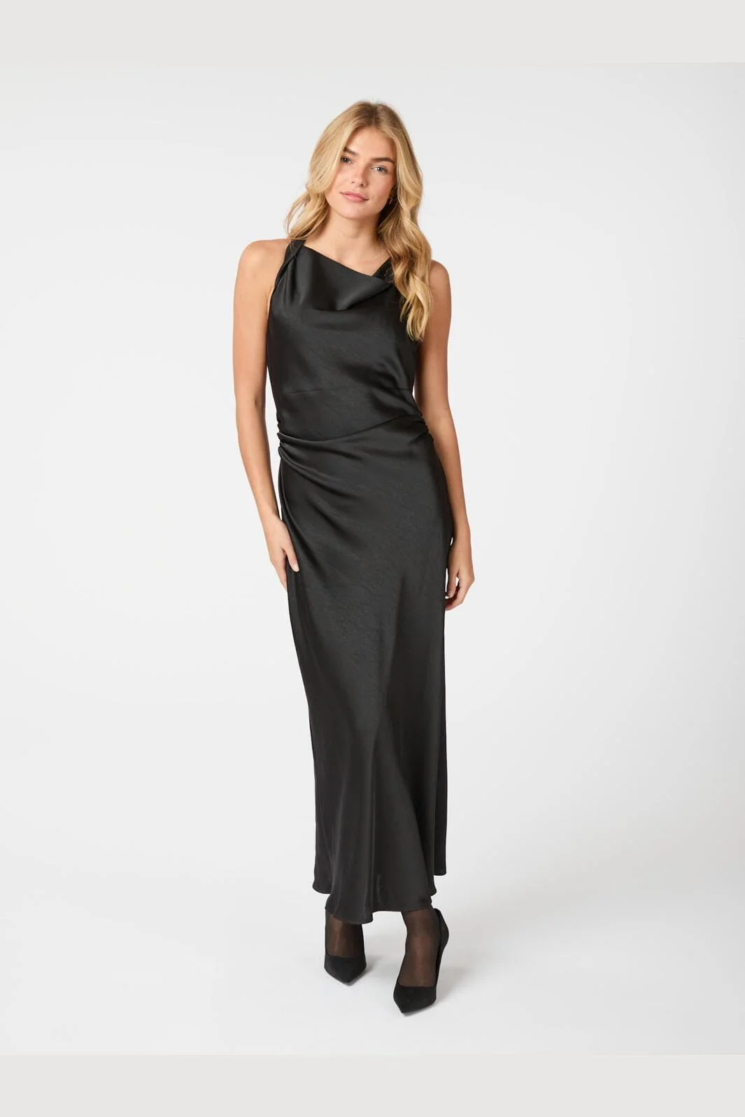 Neo Noir Rima Heavy Sateen Dress 164261