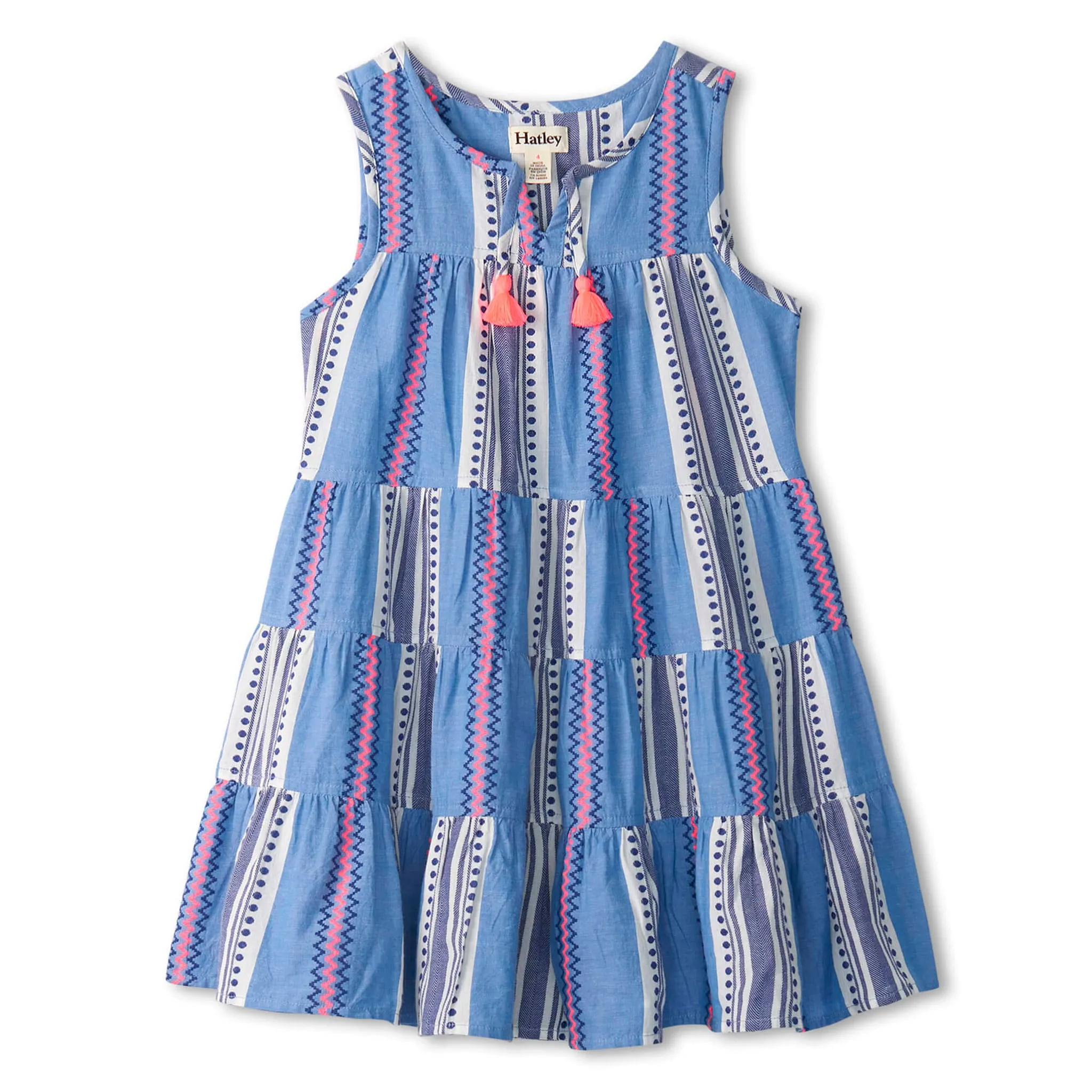 Hatley Robe Rayée Boho 3-8ans