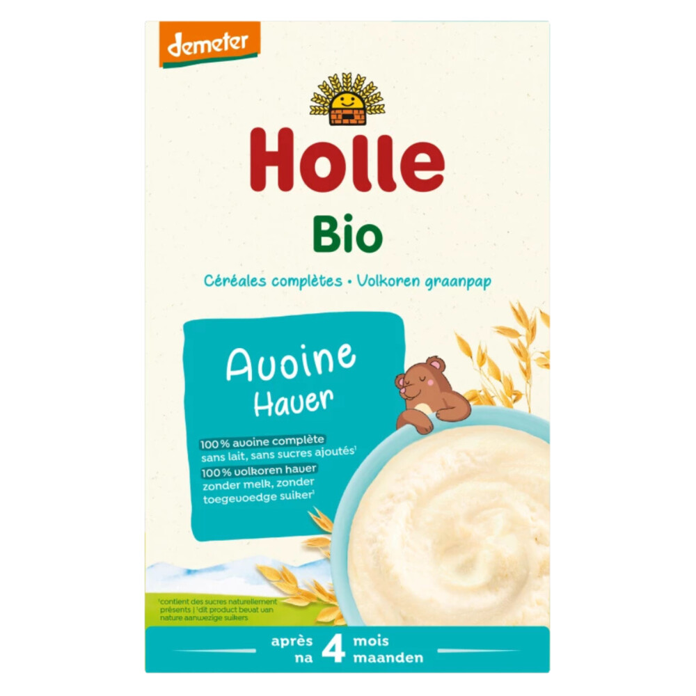 Holle Bio Volkoren Graanpap Haver250 gr