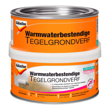 Alabastine warmwaterbestendige tegelgrondverf 250 ml