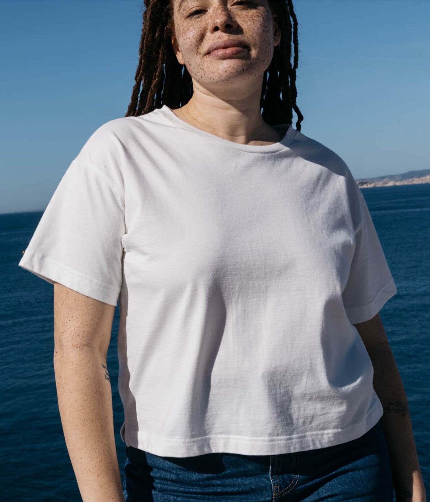 Tee-shirt LE BOXY en coton Femme