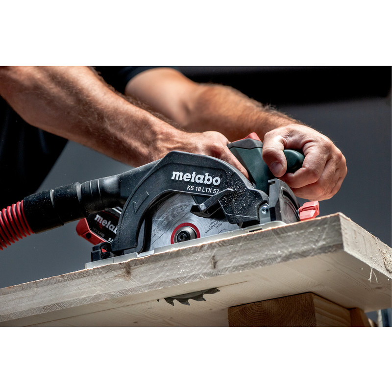 Metabo KS 18 LTX 57 accu cirkelzaagmachine (body) 18V Li-ion