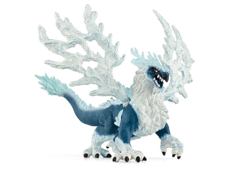 Schleich Spielzeugfigur Eldrador Eisdrache Spielfigur mit beweglichen Flügeln