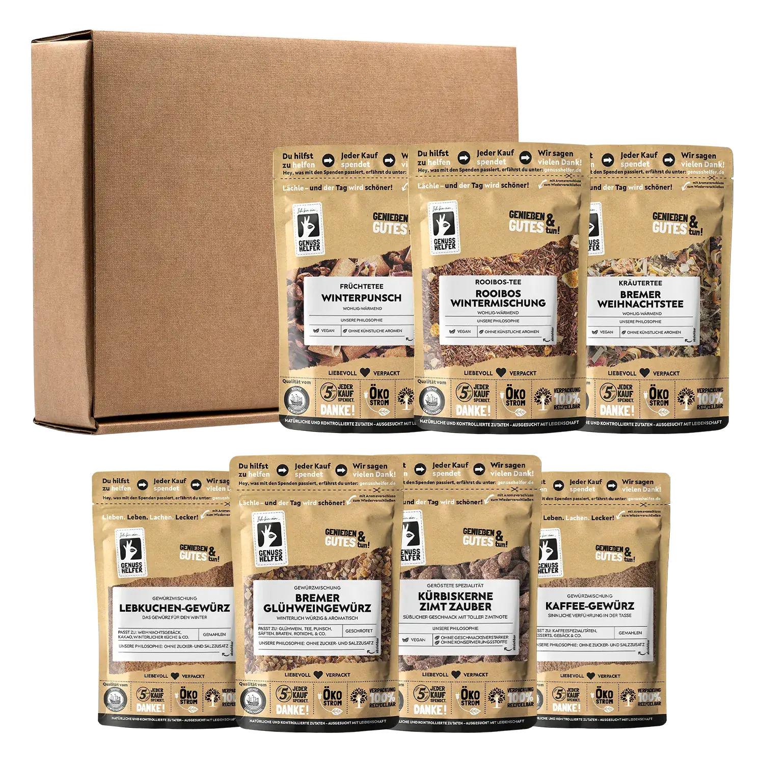 Genuss-Box - Weihnachten, 7 Tlg.