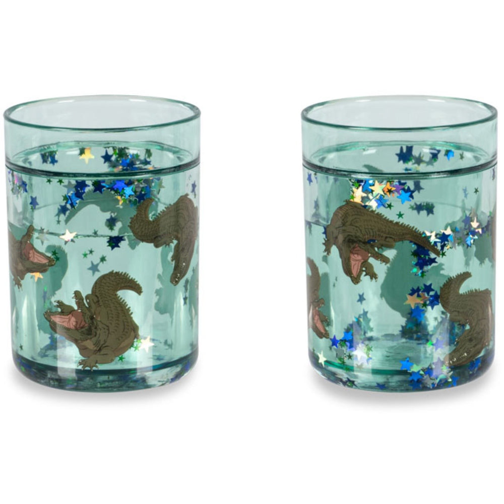 Køb Konges Sløjd Crocodile 2 Pak Glitter Cups