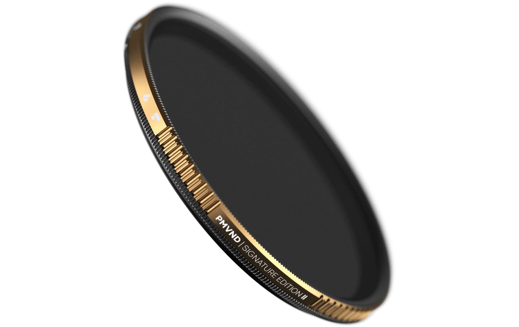 Graufilter VND Peter McKinnon SE II 2/5 Stops 82 mm<br>PolarPro Peter McKinnon Signature Edition II VND – Graufilter mit keiner Vignettierung