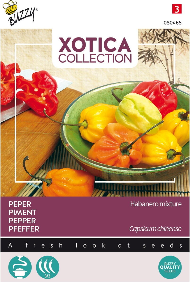 Buzzy® Thema Series Xotica peper Madame Jeanette