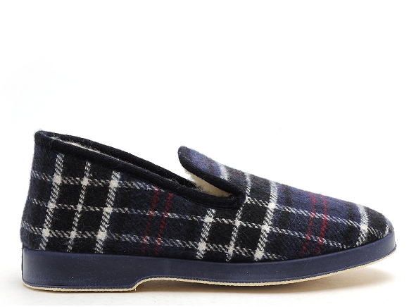 La maison de l espadrille chaussons homme 7672 5 bleu
