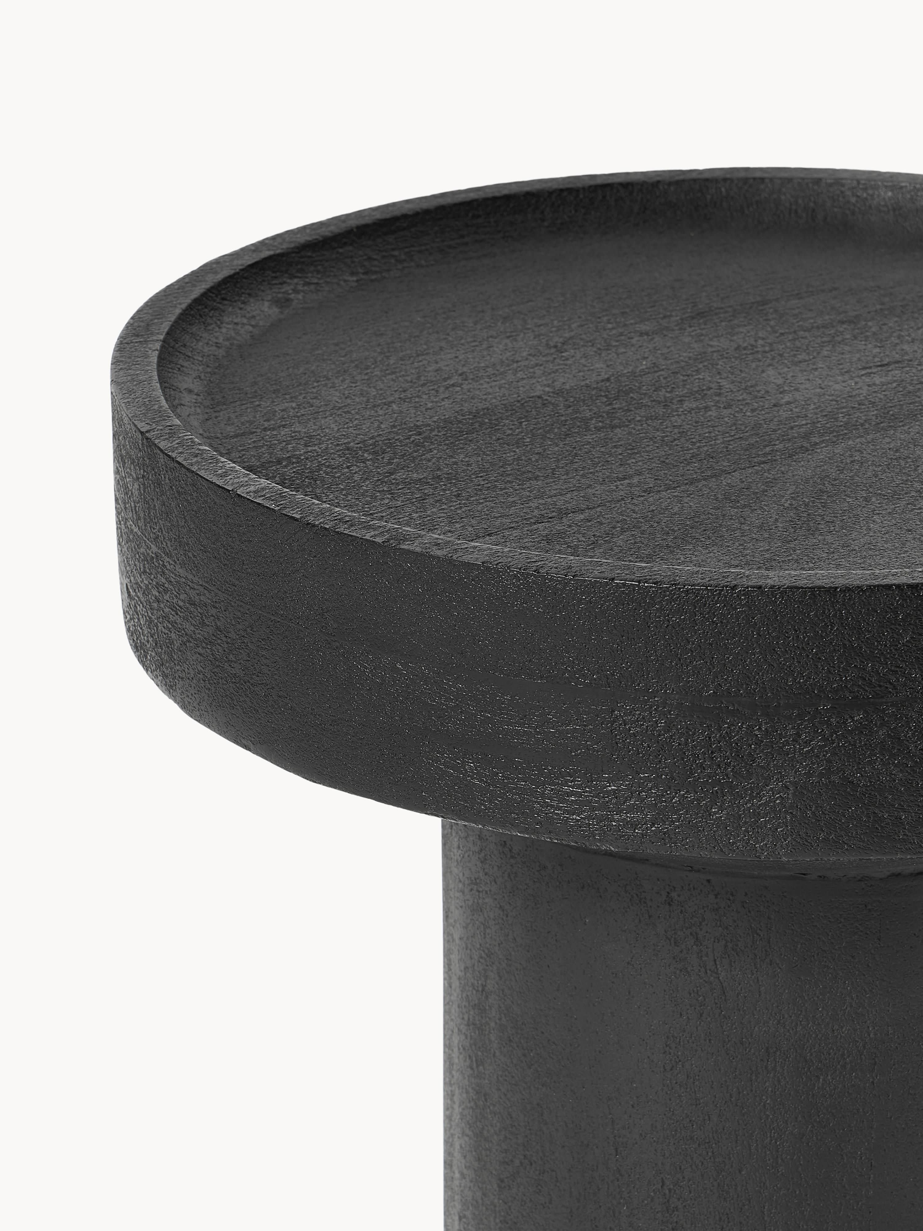 Ronde bijzettafel Benno van mangohout