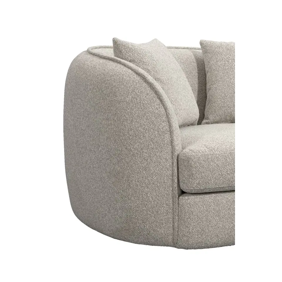 Draaibare Loveseat Enzio - stof Sirena - greige