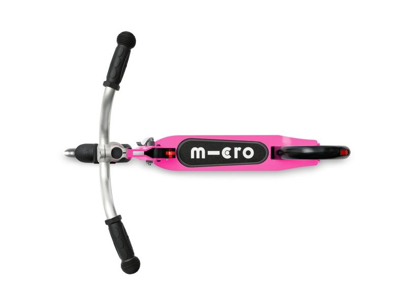 Micro Mobility Kickboard Cruiser LED Pink Teenager-Scooter