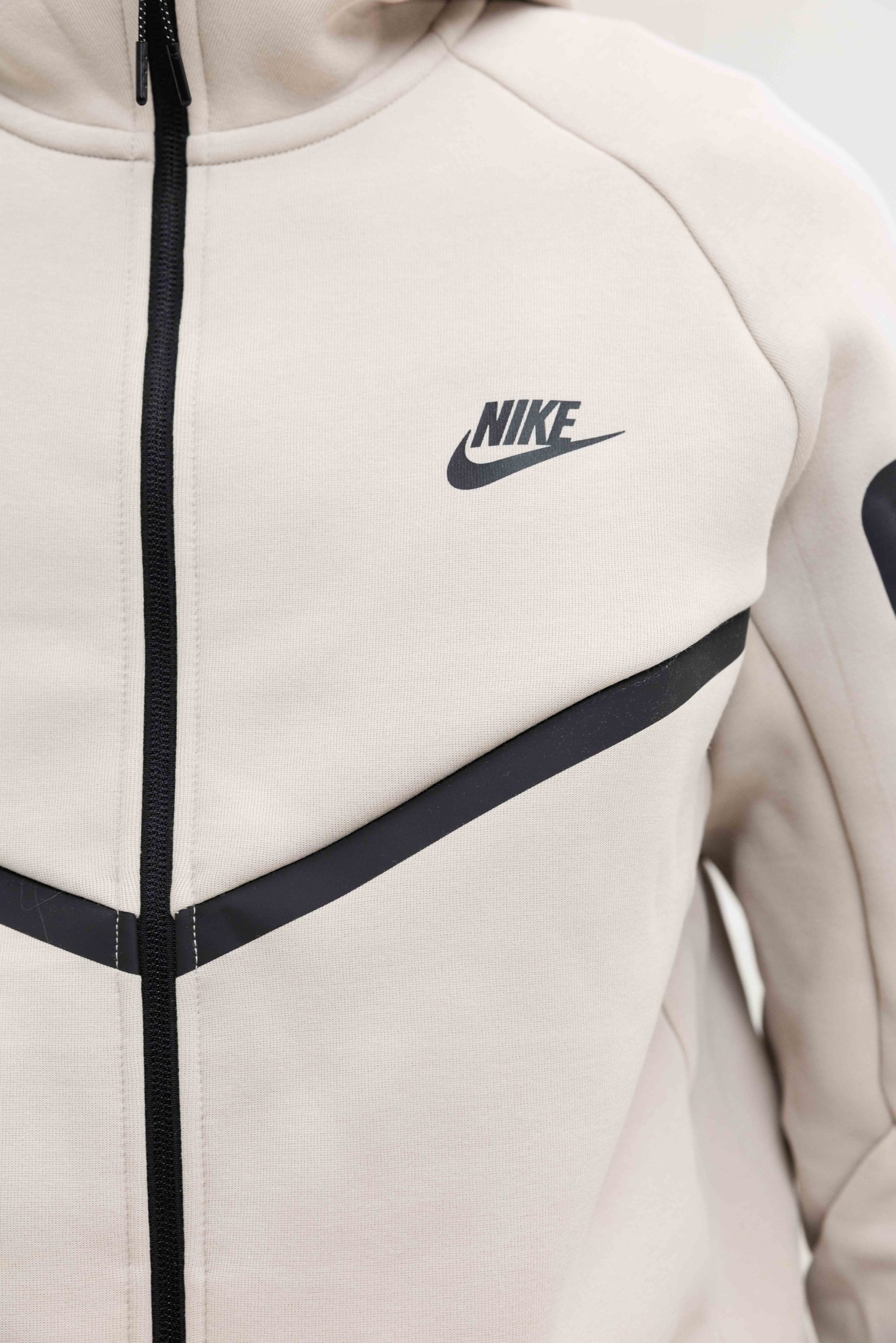 Nike Tech Fleece Trainingspak Heren Beige/Zwart