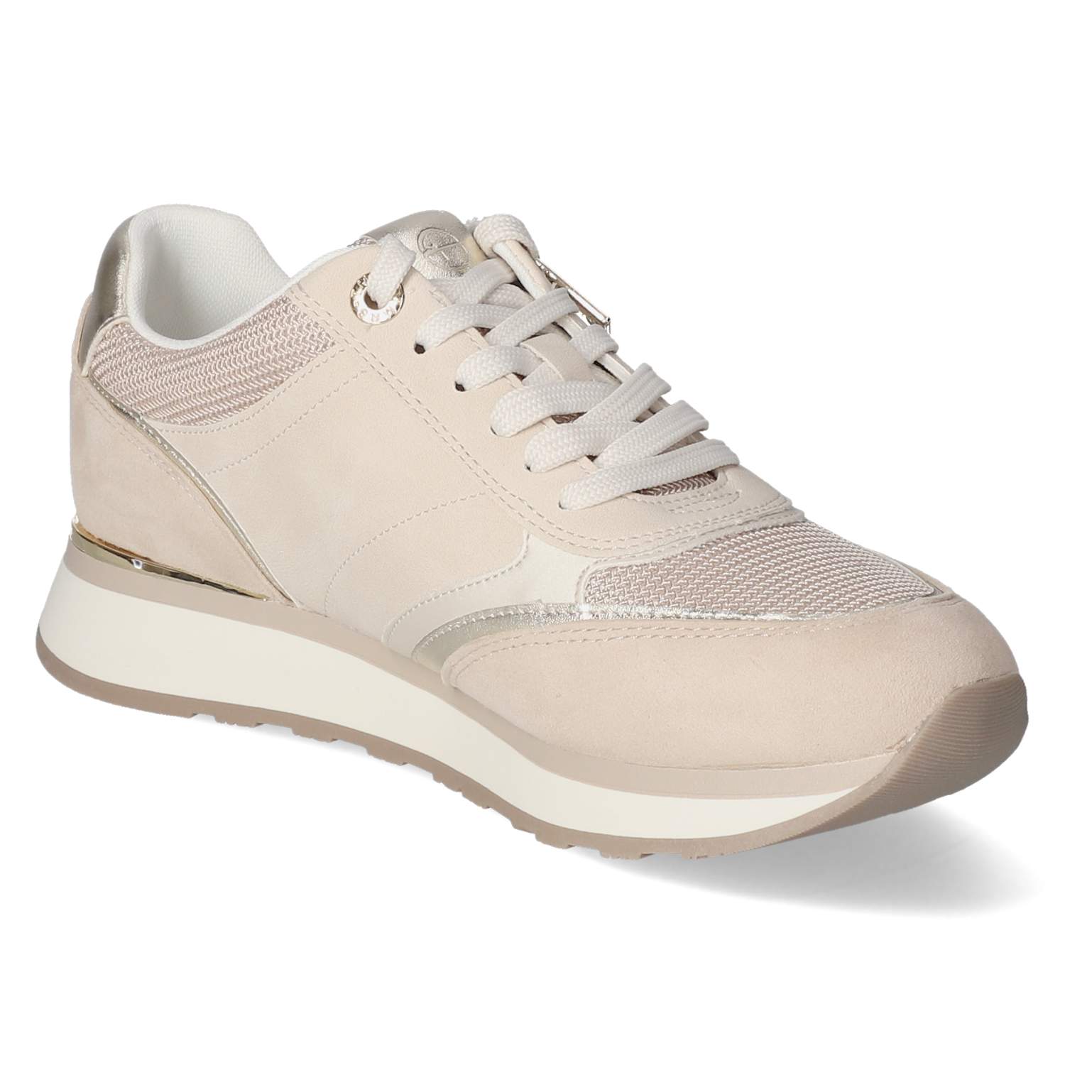 Tamaris Low Sneaker - ivory glam