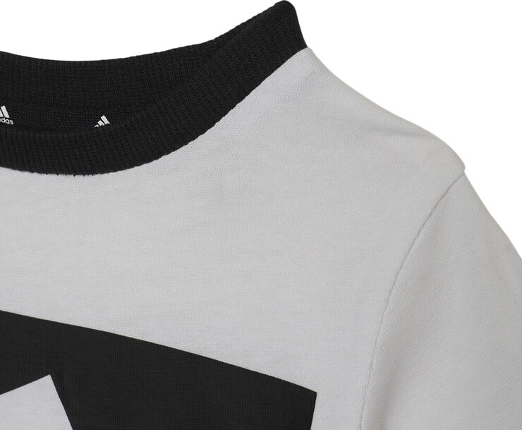 adidas Essentials sæt, shorts   T-shirt Hvid