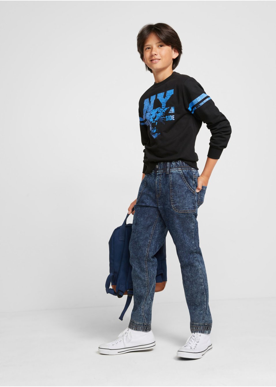 Jean-sweat garçon, Regular Fit