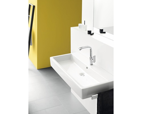 hansgrohe Metris 31087000 chroom wastafelmengkraan inclusief afvoergarnituur
