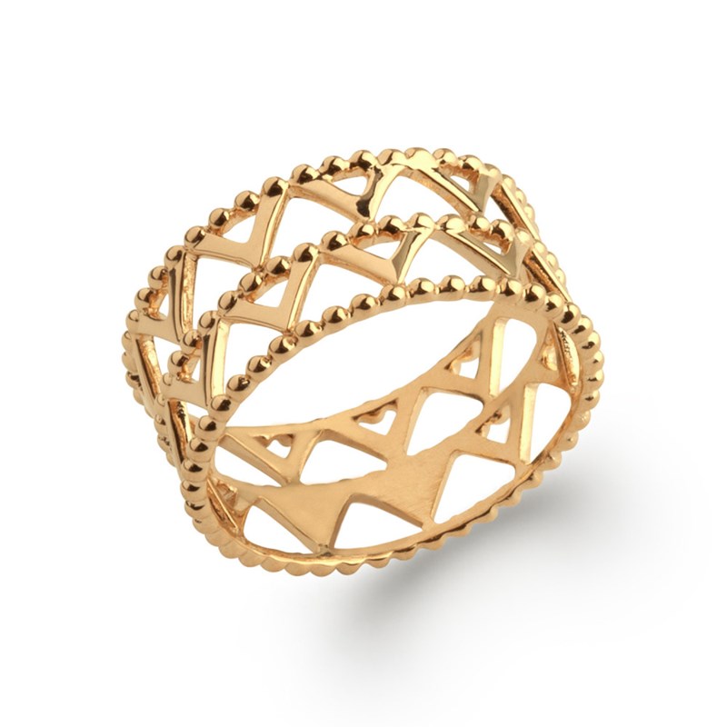 Bague Femme - Plaqué Or
