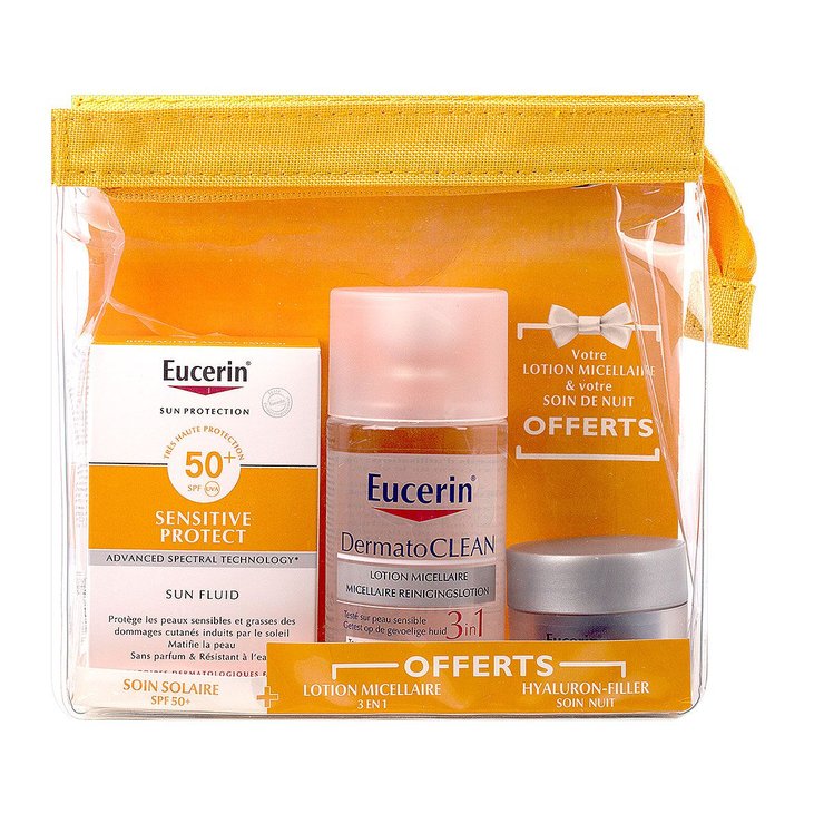 Trousse Sensitive Protect fluide SPF50+