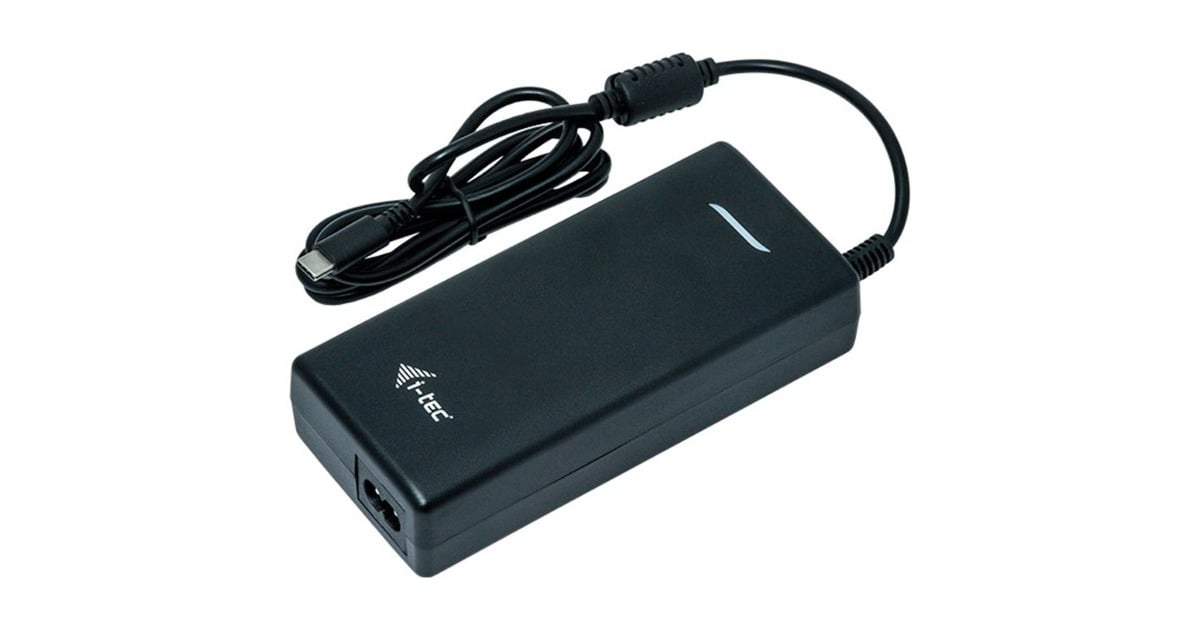 i-tecUSB-C Dual Display Docking Station + Power Delivery 100 W  (Zwart, Incl. Universal Charger 112 W)