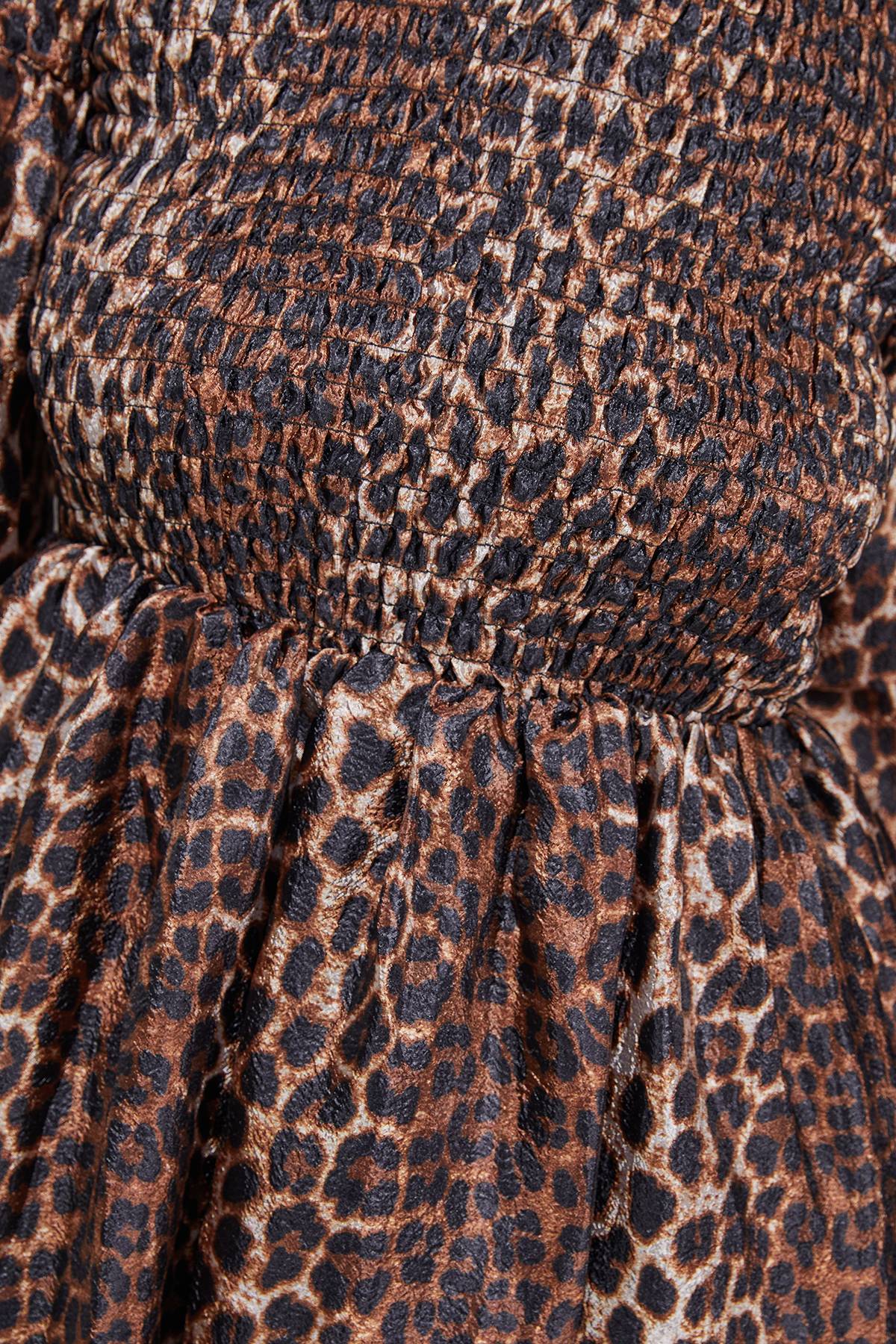 Warehouse Robe Midaxi Froncée en Organza Texturé