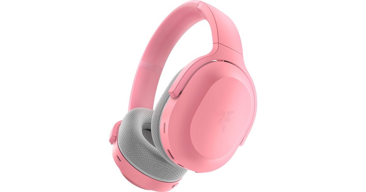 RazerBarracuda over-ear gaming headset  (Pink, USB-C Dongle, Bluetooth)