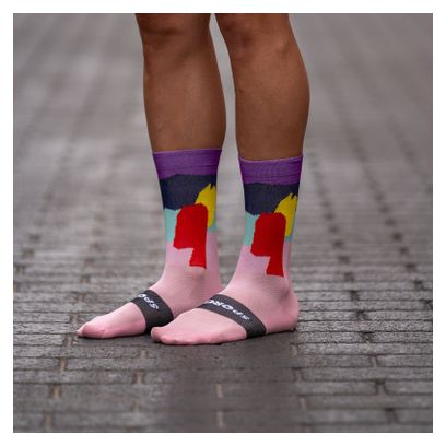 Chaussettes Sporcks Alsace Rose