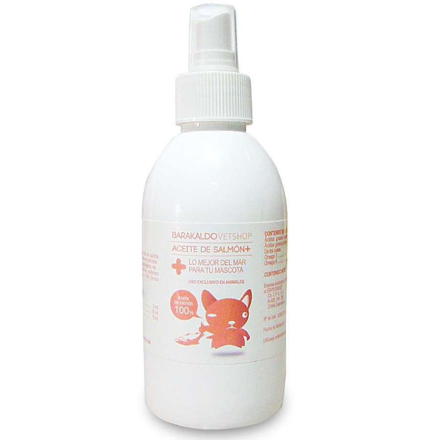 Óleo de Salmão Barakaldo Vet Shop | Suplemento alimentar natural à base de óleo de salmão.