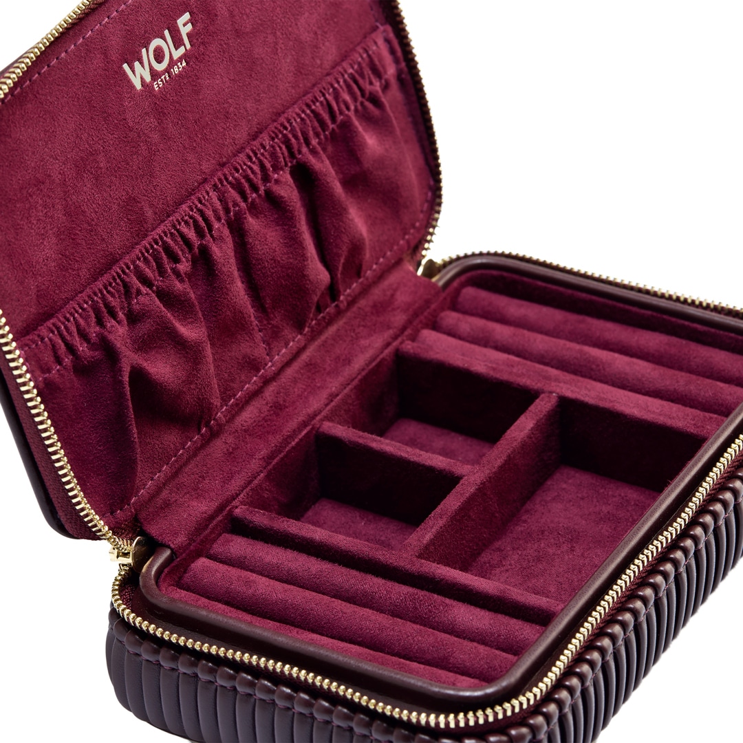 Wolf 1834 Bella Schmucketui Medium Bordeaux