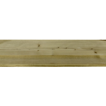 Rabatdeel vuren hout geschaafd 1,7 x 13,5 x 360 cm