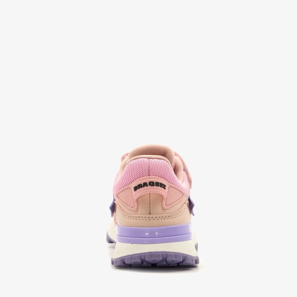Braqeez meisjes sneakers roze paars