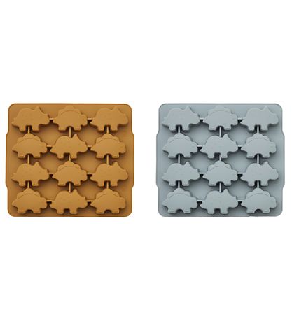 Liewood Isterningebakke - 2-pak - Silikone - Sonny - Golden Cara