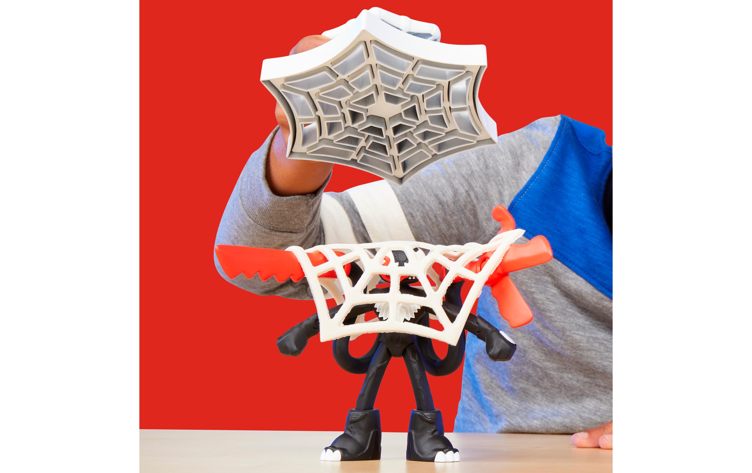 Knetspielzeug Marvel Spider-Man: Netz-Action KnetsetSpielset mit Actionfiguren, Knete und Accessoires