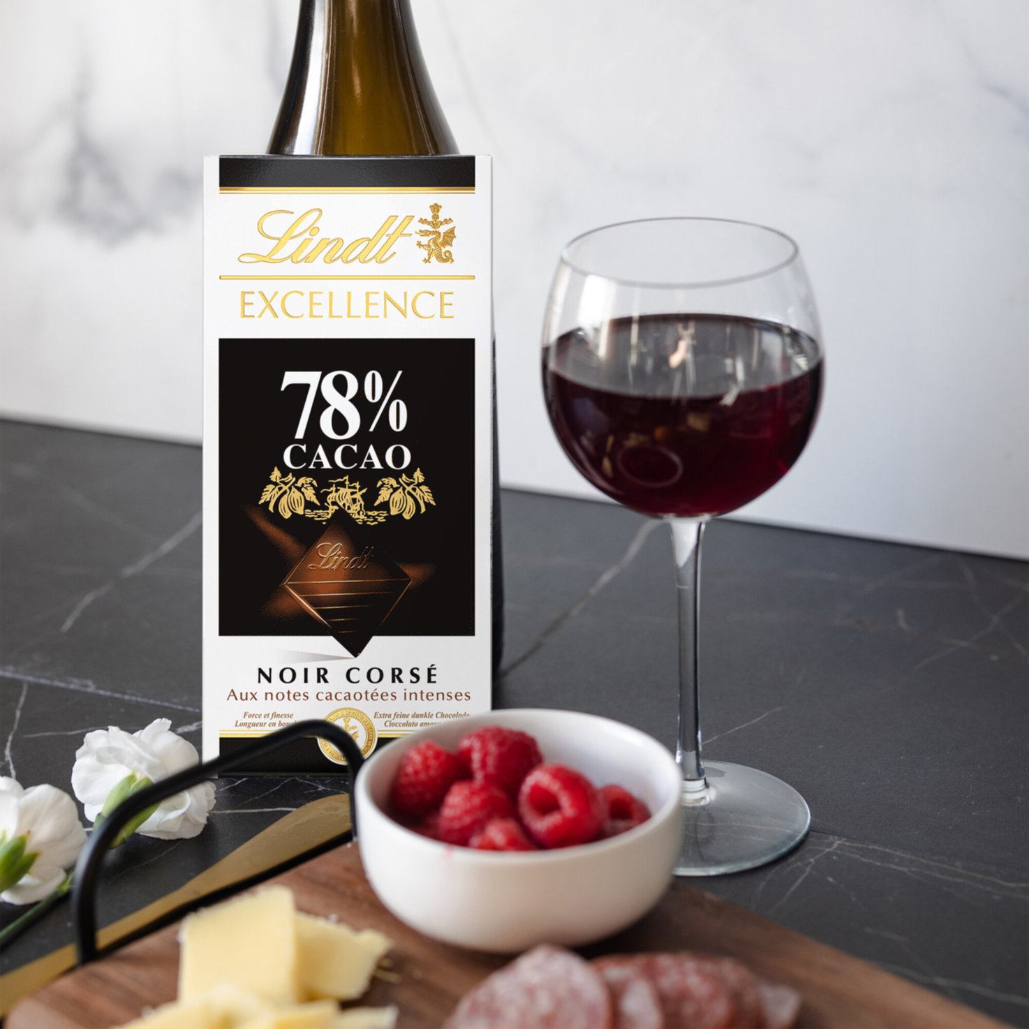 Lindt Excellence Dunkel 78% Cacao Tafelschokolade