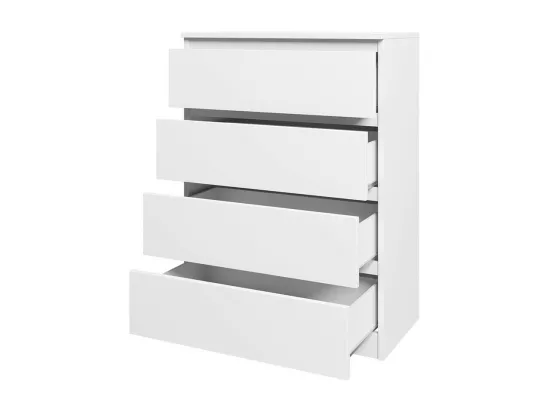 Commode Comfivo 160, Blanc, Avec tiroirs, Nombre de tiroirs: 4, 100x70x40cm