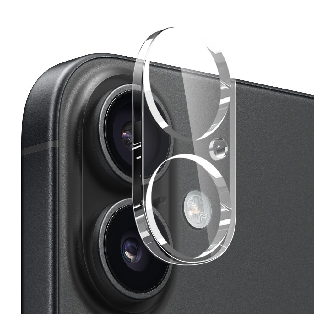 iPhone 17 3in1 Gummi Case Hülle mit Panzer Glas Display- / Kameraschutz - Transparent