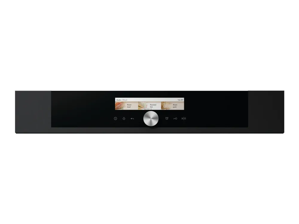 Gorenje  GCM812B - Kombinationsovn - til indbygning - niche - bredde: 56 cm - dybde: 55 cm - højde: 45 cm - med selv-rengøring - matsort