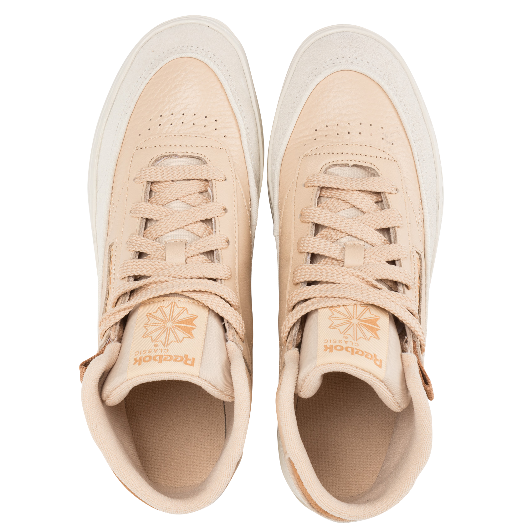 Club C Geo Mid - Baskets montantes en cuir | Blanc