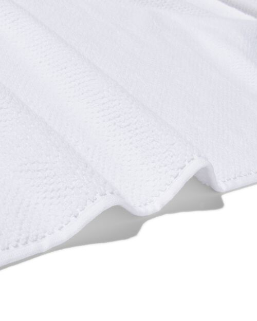 serviette de bain 2ème vie coton recyclé blanc