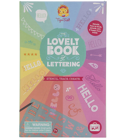 Tiger Tribe Kreatives Spielset - Das Lovely Buch von Lettering