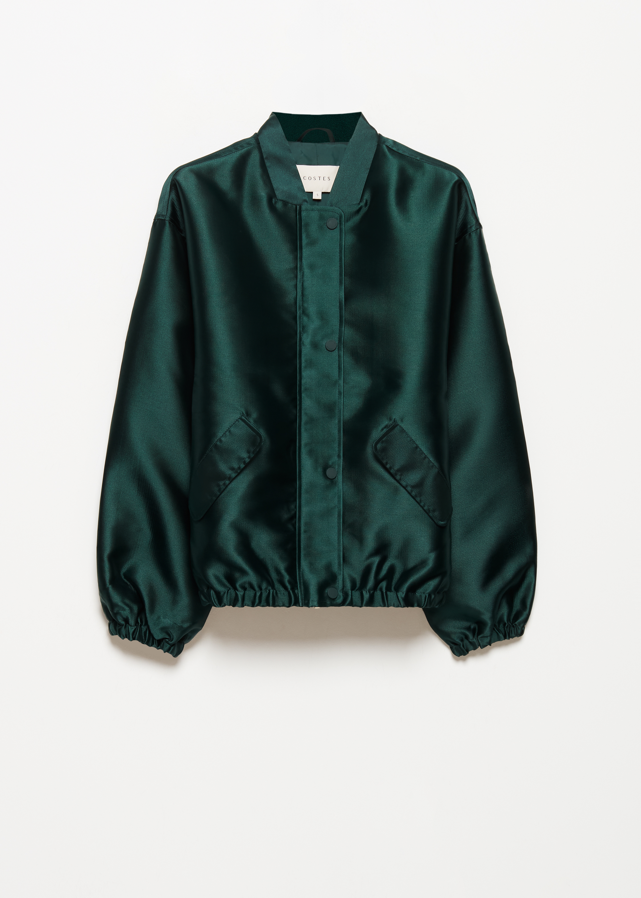 Shiny bomber jacket