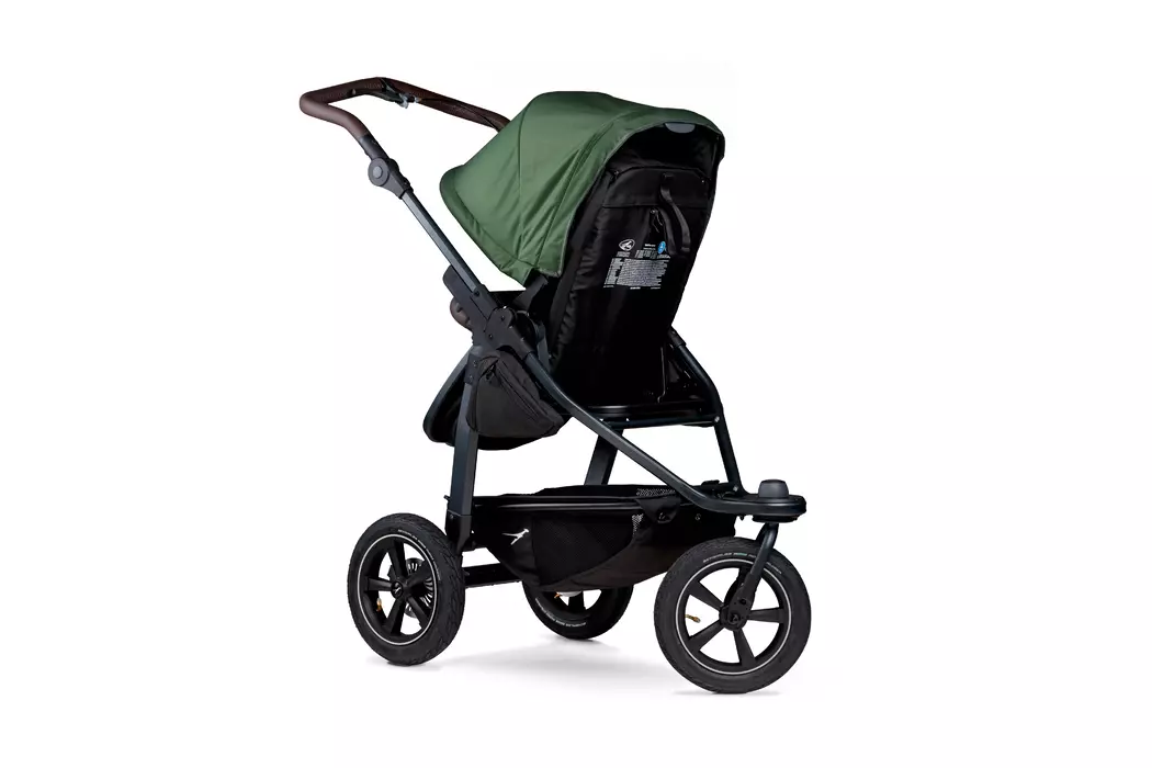 Kombi-Kinderwagen Mono 2 Luftreifen Olive