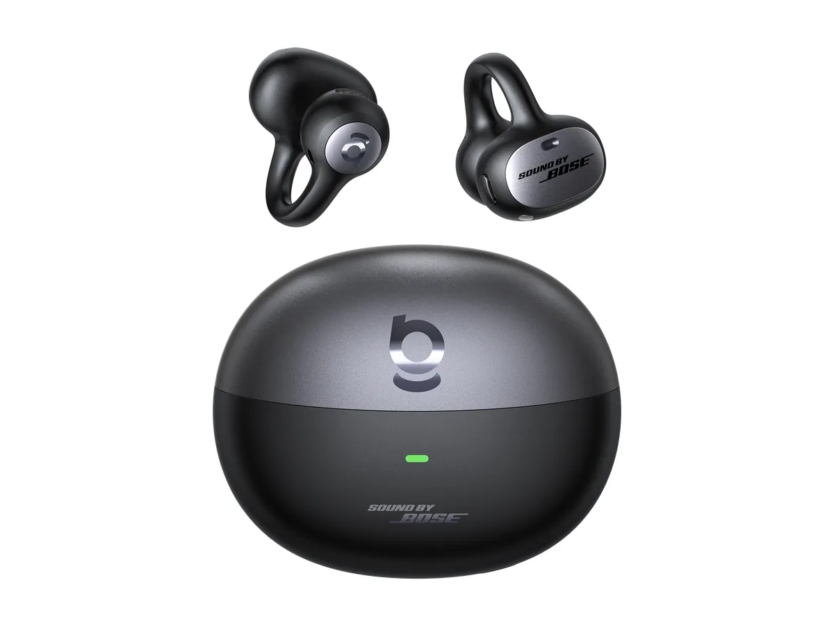 Inspire XC1 TWS Open-Ear Bluetooth 6.1 Kopfhörer mit Sound by Bose und Dolby Audio-Technologie (A0102801) - Cosmic Black