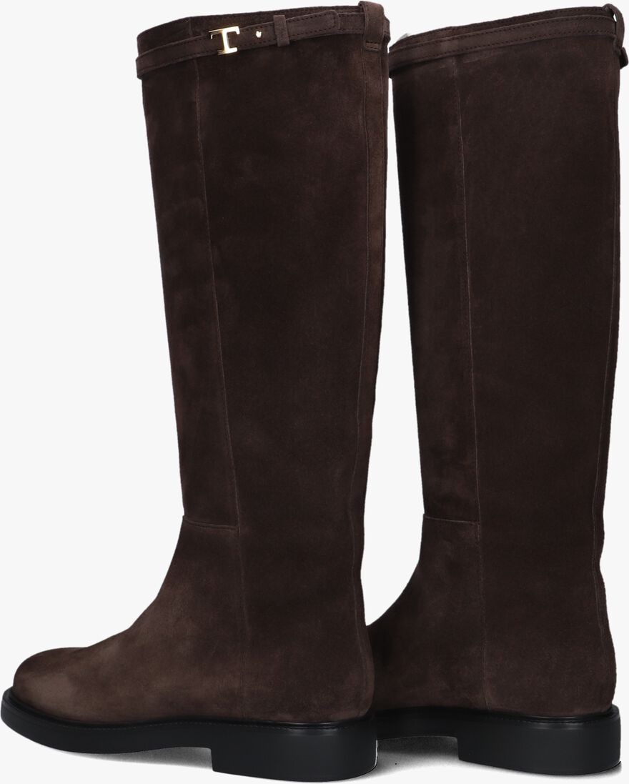 bruine tod's hoge laarzen xxw20l0jm50